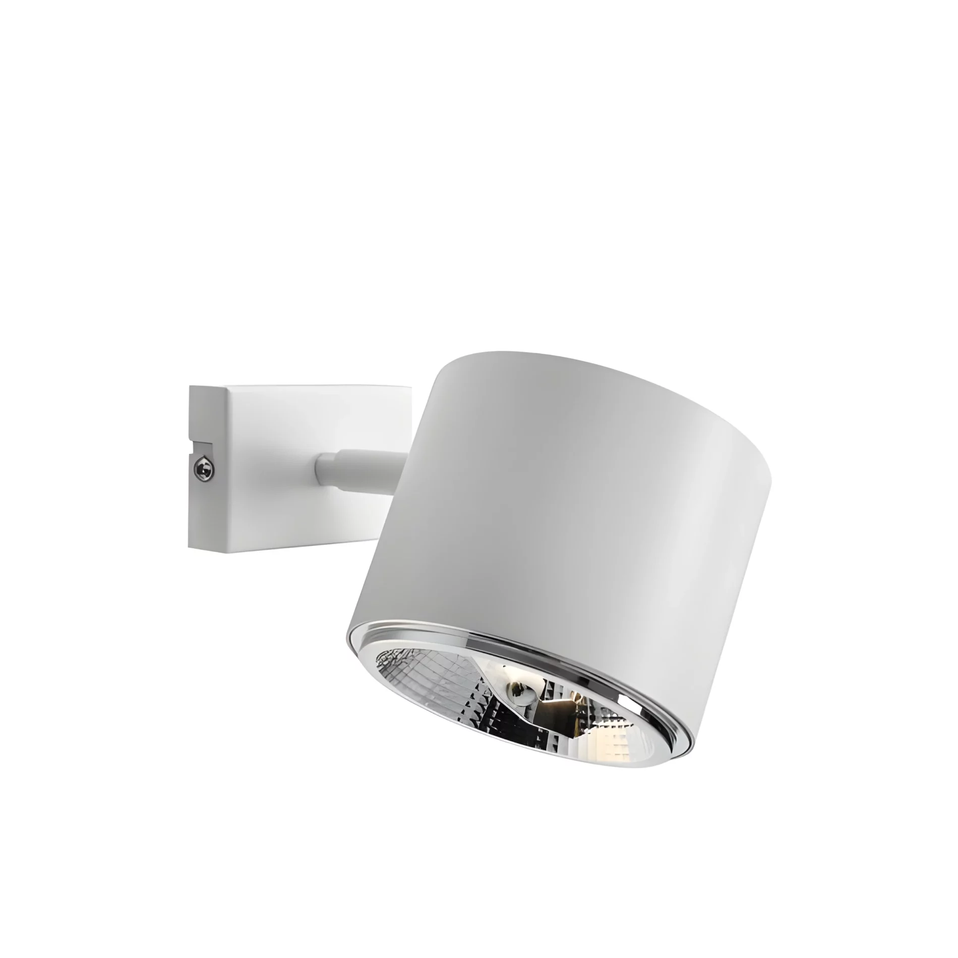 Regulowany kinkiet Bot w kolorze białym