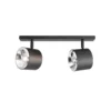 Czarna lampa sufitowa Bot 2