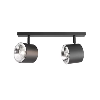 Czarna lampa sufitowa Bot 2