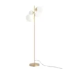 Lampa podłogowa Bloom w kolorze mosiądzu