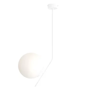 Nowoczesna biała lampa sufitowa Gallia 1