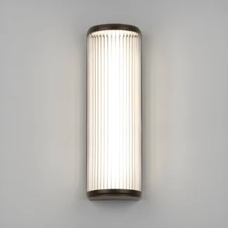 Duży brązowy kinkiet Versailles 400, IP44, z funkcją ściemniania