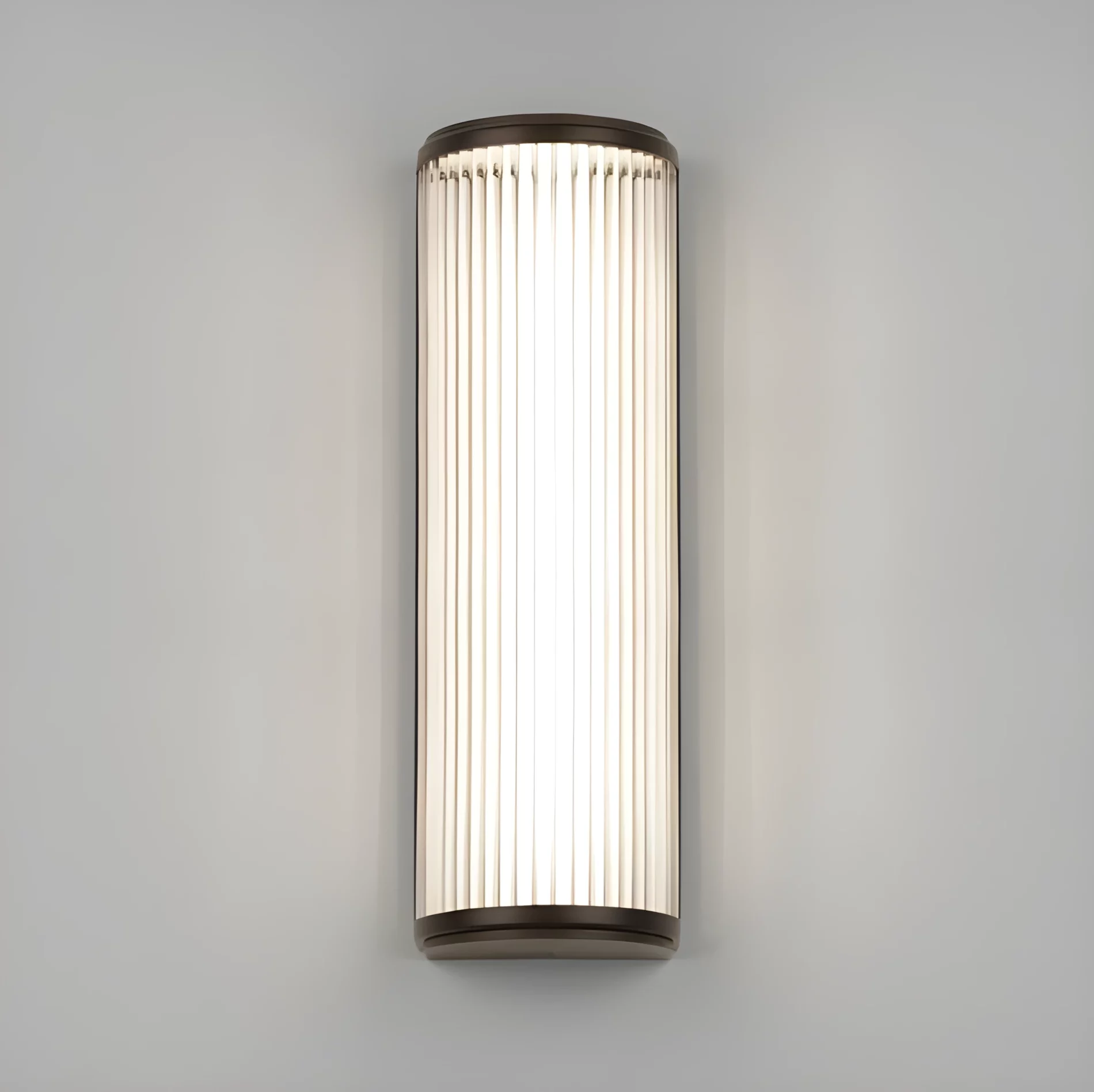 Duży brązowy kinkiet Versailles 400, IP44, z funkcją ściemniania