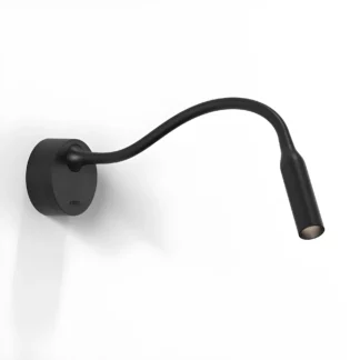 Czarny kinkiet Lucca Surface – LED z wbudowanym włącznikiem