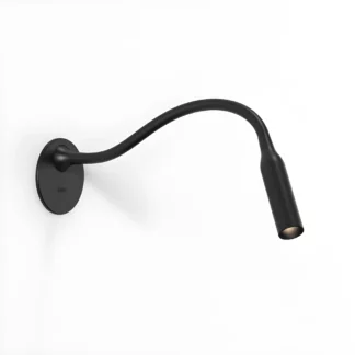 Czarny kinkiet Lucca Recessed LED