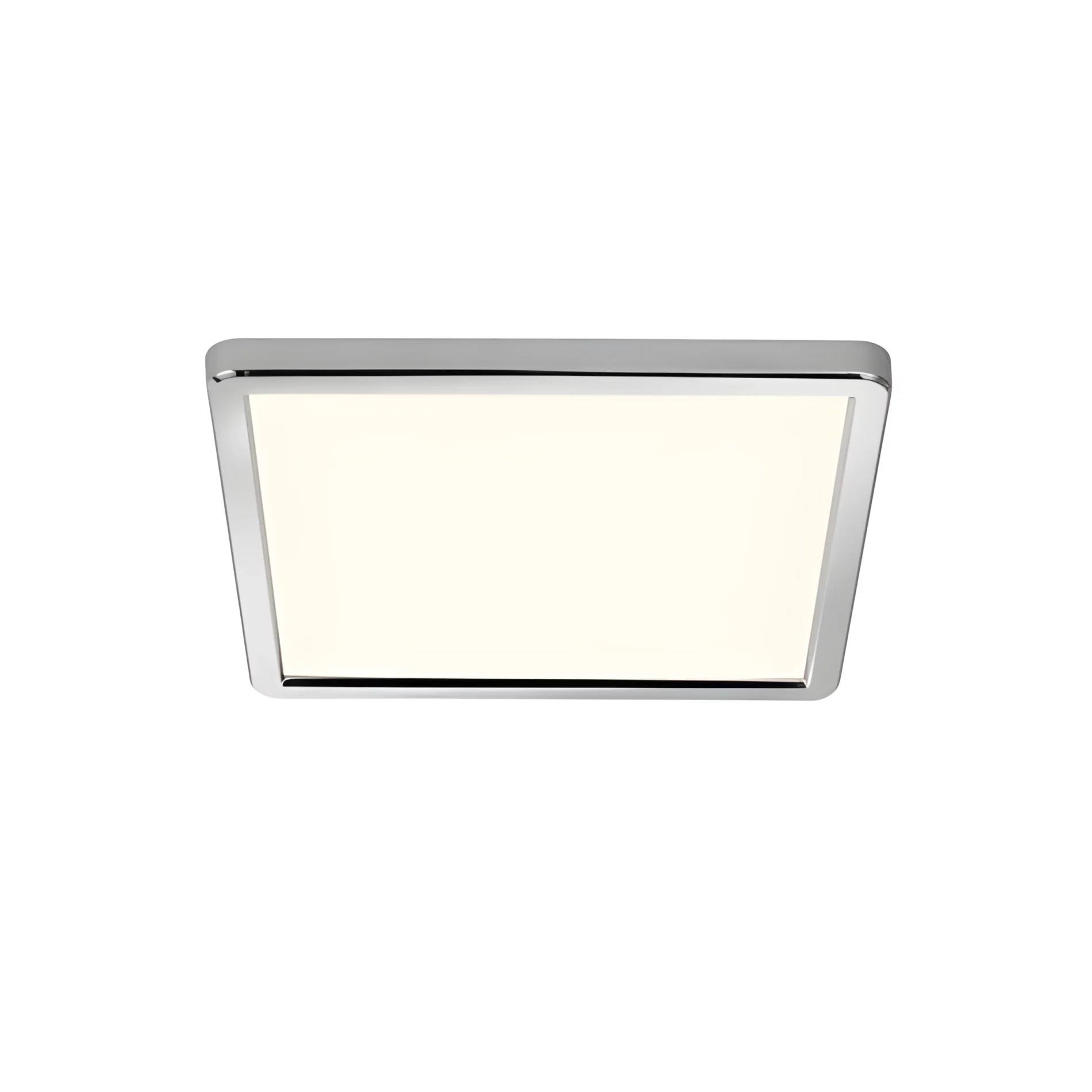 Kwadratowy plafon Oja Square o wymiarze 29 cm, klasie szczelności IP54 oraz temperaturze barwowej 3000K/4000K