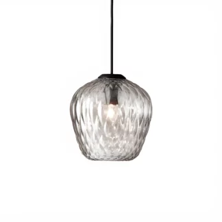 Wisząca lampa Blown S z kloszem ze szkła