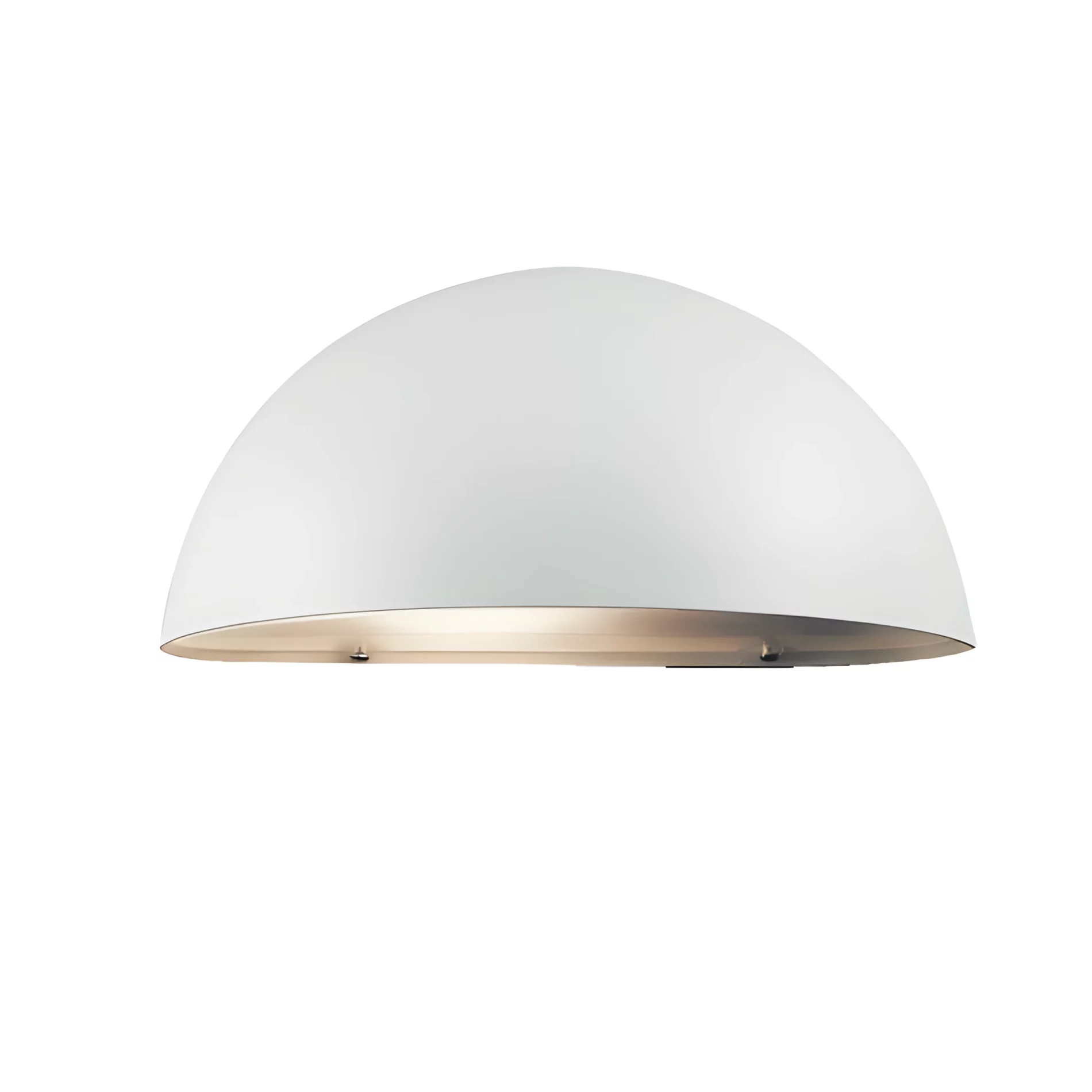 Nowoczesny biały kinkiet elewacyjny Scorpius z oprawą E14