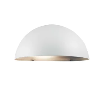 Biały zewnętrzny kinkiet Scorpius Maxi o klasie szczelności IP23