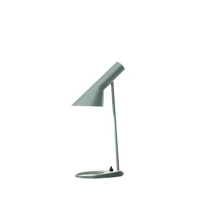 AJ Mini jasnozielona lampa stołowa od Louis Poulsen