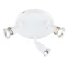 Lampa sufitowa Amalfi z białymi reflektorami