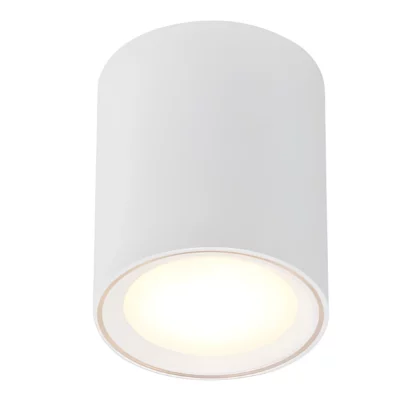 Biała lampa sufitowa Fallon Long z oświetleniem LED