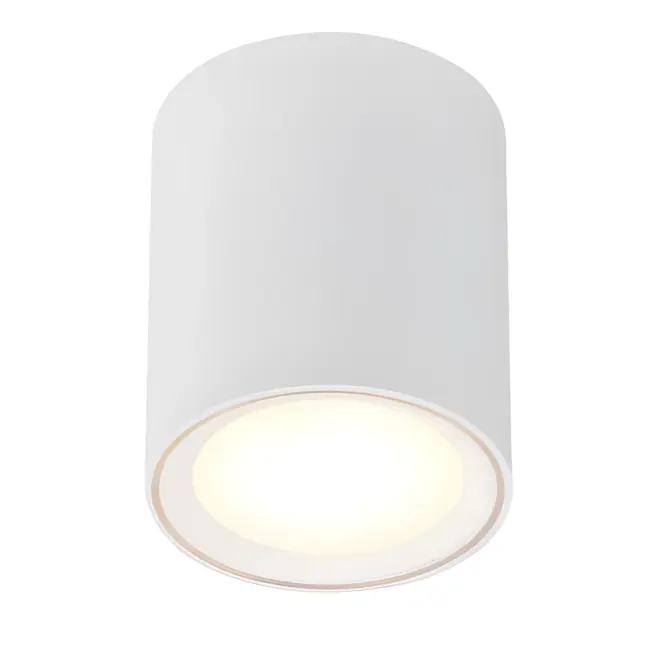 Biała lampa sufitowa Fallon Long z oświetleniem LED