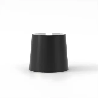 Czarny abażur Cone 105