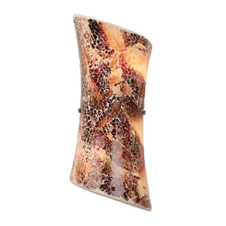 OUTLET Unikatowy kinkiet Marconi z elegancką szklaną mozaiką