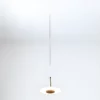 Nowoczesna wisząca lampa Orion z czarnym kloszem i oświetleniem LED