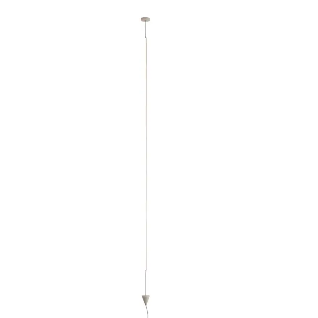 Wysoka biała lampa wisząca Vertical 3000K