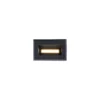 Czarna oprawa schodowa Bay S – LED