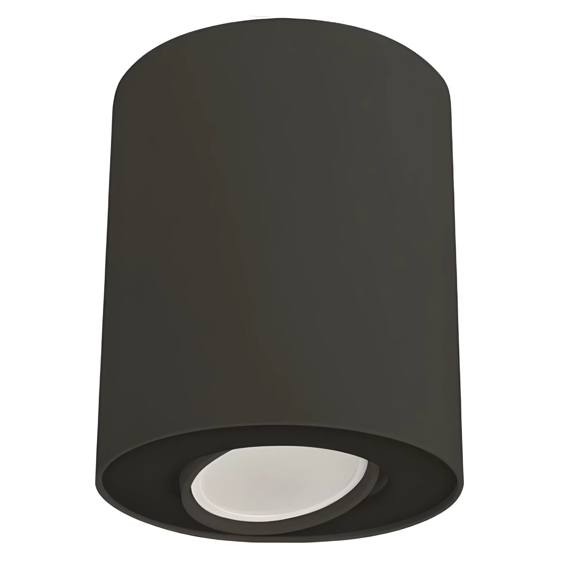 Czarny sufitowy spot Set z możliwością regulacji głowicy