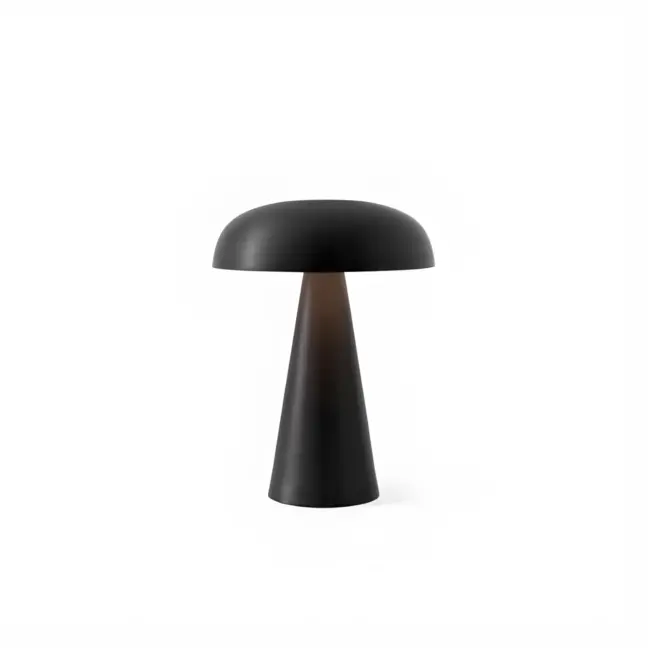 Mobilna czarna lampa stołowa Como SC53 z ładowaniem USB