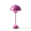 Nowoczesna różowa lampa stołowa Flowerpot VP3