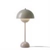 Nowoczesna beżowo-szara lampa stołowa Flowerpot VP3