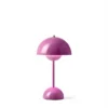 Stołowa lampa Flowerpot VP9 w kolorze Tangy Pink z funkcją ściemniania