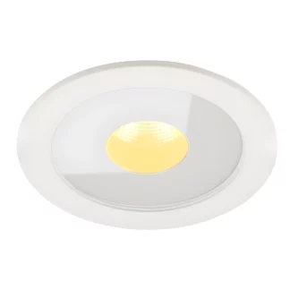 Biała, podtynkowa oprawa LED Plasma o klasie szczelności IP54