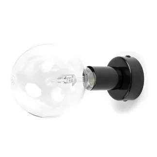 Lampa loftowa do montażu na ścianie lub suficie w czarnym wykończeniu