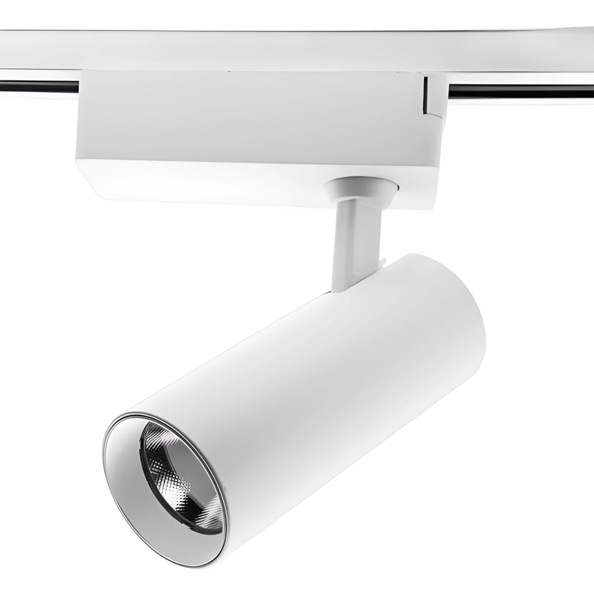 Ledowy reflektor sufitowy Rocca o temperaturze barwowej 4000K do systemu szynowego Light Prestige