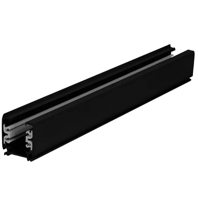 Czarny szynoprzewód o długości 2 metry, trójfazowy, marki Light Prestige