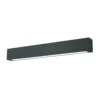 Czarna lampa sufitowa do salonu Ibros - LED, IP44, CCT