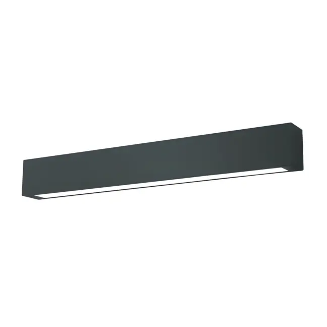 Czarna lampa sufitowa do salonu Ibros - LED, IP44, CCT