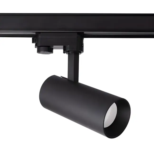Czarny reflektor Ice do systemu szynowego 3F marki Light Prestige
