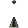 Wisząca stożkowa lampa Nono 23,5 w kolorze czarnym od DFTP
