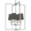 Elegancka wisząca lampa London z czarnymi abażurami
