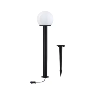 Ogrodowy słupek Plug&Shine w kolorze antracytowym z oprawą E14