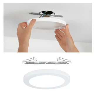 Biały podtynkowy panel Cover-it, 22,5 cm, 4000K