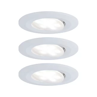 Zestaw 3 białych oczek sufitowych Calla LED 4000K IP65