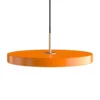 Lampa wisząca Asteria z pomarańczowym kloszem i oświetleniem LED