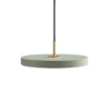 Wisząca lampa LED Asteria Mini w kolorze szałwiowym