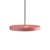 Lampa wisząca Asteria Mini w jasnoróżowym kolorze z wbudowanym oświetleniem LED