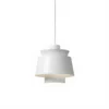 Wisząca lampa Utzon JU1 z białym kloszem