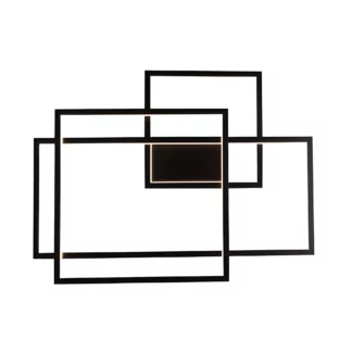 Nowoczesny, ściemnialny kinkiet LED Geometric