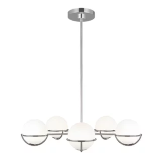 Żyrandol Apollo nad stół do salonu