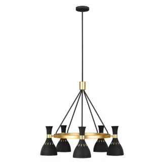 Żyrandol Joan nad stół do jadalni