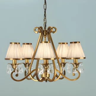 Żyrandol Oksana nad stół w jadalni