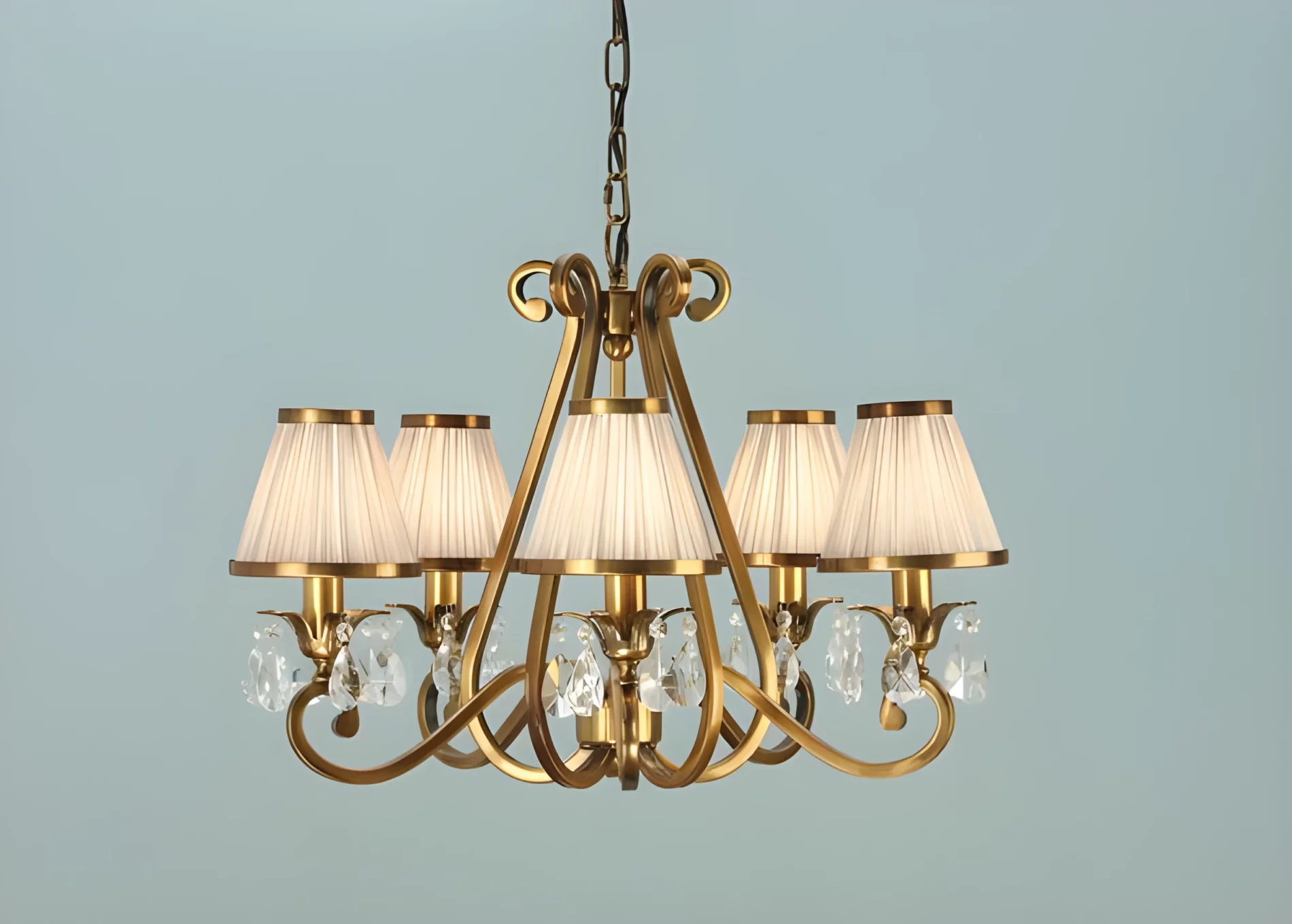 Żyrandol Oksana nad stół w jadalni