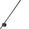 Nowoczesny czarny kinkiet Spider LED