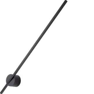 Nowoczesny czarny kinkiet Spider LED